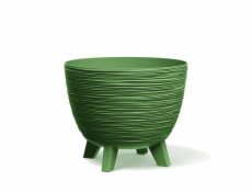 Hrniec Prosperplast Furu, plast, O 29 cm, zelený