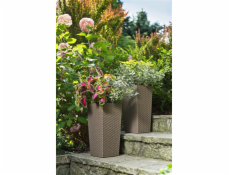 Hrniec Lamela 574-83, plast, H 30 cm, hnedý