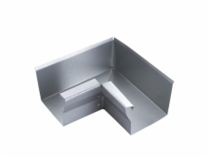 Odkvapový roh, 60 x 80 mm, sivý