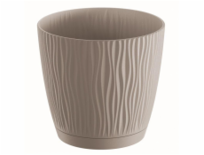 Hrniec Prosperplast Sandy P DSY130P, V 13 cm, hnedý