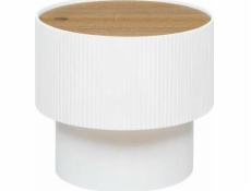 Konferenčný stolík Atmosphera, biely, 38,5 cm x 38,5 cm x 35 cm
