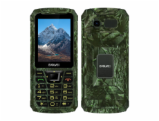 EVOLVEO StrongPhone Z6, 2,8  vodotěsný odolný/2xSIM/2px/micro SDHC/4000mAh/camo