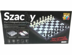 Pro děti šachy 3v1 magnetické
