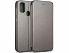 Pouzdro Book Magnetic Samsung M21 M215, ocel