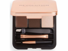 MAKE UP REVOLUTION Brow Sculpt Kit Dark (7376408)