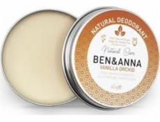 Ben&Anna přírodní krémový deodorant v kovové dóze Vanilla Orchid 45g (4260491220882)