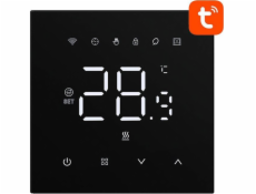 Chytrý termostat Avatto WT410-16A-B elektrické kúrenie 16A WiFi
