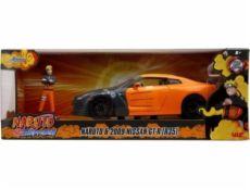 Naruto Nissan GT-R 1:24 + akční figurka Naruto Jada
