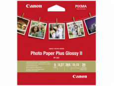 Canon PP-201 13x13 cm 20 listov Photo Paper Plus Glossy II 265 g