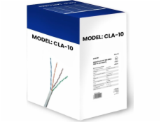 SAVIO CLA-10 UTP LAN kabel 100 Mb/s 305 m šedý vodič