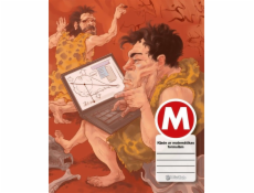 Matematický zošit so vzorcami Disco, B5, 32 listov