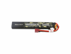Gens ace 25C 1200mAh 2S1P 7.4V Airsoft Gun Lipo batéria s T zástrčkou