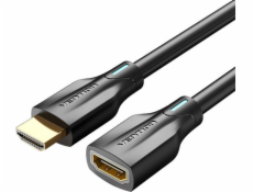 HDMI 2.1 Vention AHBBG predlžovací kábel, 1,5 m, 8K 60Hz/4K 120Hz čierny