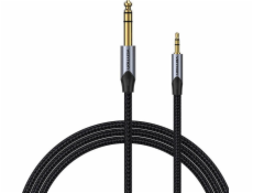 Cable Audio 3.5mm TRS to 6.35mm Vention BAUHH 2m Gray