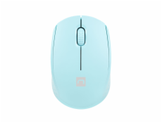 Myš Natec STORK/Kancelářská/Optická/1 600 DPI/Bezdrátová USB/Modrá