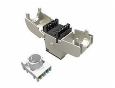 Solarix Samořezný keystone CAT6 STP SXKJ-6-STP-RAL-SA, RAL FIT moduly, GROUND LOCK Solarix Samořezný keystone CAT6 STP SXKJ-6-STP-RAL-SA, RAL FIT moduly, GROUND LOCK