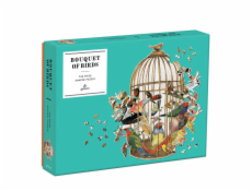 Puzzle Galison Kytice z ptáků 750 dílků Puzzle Galison Kytice z ptáků 750 dílků