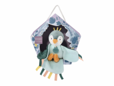 Dárková sada Doudou - hudební plyšová hračka ptáček zelený 23 cm  Dárková sada Doudou - hudební plyšová hračka ptáček zelený 23 cm