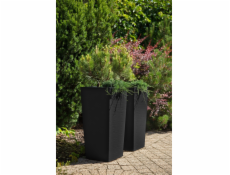 Hrniec Lamela 593-50, plast, H 35 cm, sivý