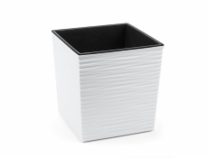 Hrniec Lamela 600-05, plast, H 30 cm, biely
