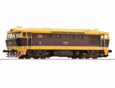 Roco Dieselová lokomotiva 752 068-7, ČSD/ČD Bardotka, digitální - 7310026