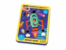 Mudpuppy Magnetická sada Postav si raketu