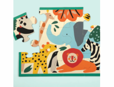 Mudpuppy Puzzle zvířátka v ZOO 12 dílků