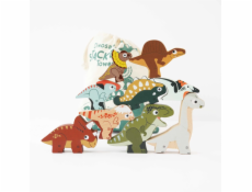 Le Toy Van Skládací věž Dinosauři