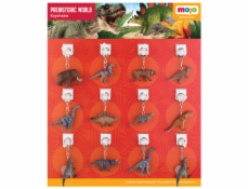 Mojo Displej 36 ks přívěsků na klíče - Prehistorická zvířata