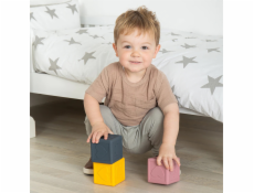 Bigjigs Toys Silikonové senzorické kostky