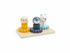 Bigjigs Toys Motorická deska Artic
