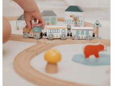 Bigjigs Toys Dřevěná vláčkodráha u lesa Bigjigs Toys Dřevěná vláčkodráha u lesa