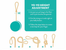 Mudpuppy Dřevěné jojo Jednorožec