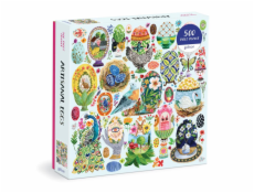 Galison Puzzle Malovaná vajíčka 500 dílků Galison Puzzle Malovaná vajíčka 500 dílků
