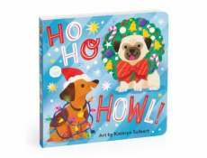 Mudpuppy Knížka s roztomilými pejsky Ho Ho Howl!