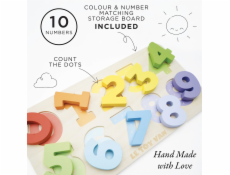 Le Toy Van Vkládací puzzle s čísly