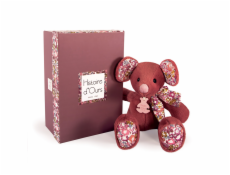 Doudou Histoire d´Ours Plyšová kamarádka tmavě růžová myška 25 cm Doudou Histoire d´Ours Plyšová kamarádka tmavě růžová myška 25 cm