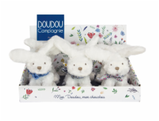 Doudou Plyšový králíček s šátkem 12 cm Doudou Plyšový králíček s šátkem 12 cm
