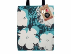 Galison Plátěná taška Květiny Andy Warhol