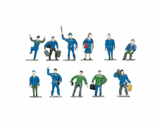 Roco Nádražní figurky nebarvené 24 kusů - 40000