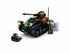 Sluban Model Bricks M38-B0750 Malý tank Wiesel AWC 2v1