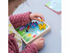 Bigjigs Toys Dřevěná mozaika Zahrádka