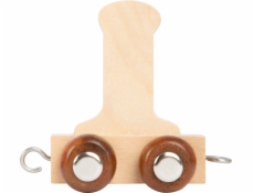 small foot Dřevěný vláček vláčkodráhy abeceda písmeno I small foot Dřevěný vláček vláčkodráhy abeceda písmeno I
