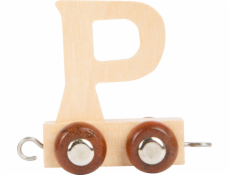 small foot Dřevěný vláček vláčkodráhy abeceda písmeno P small foot Dřevěný vláček vláčkodráhy abeceda písmeno P