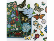 Galison Puzzle Motýlí botanická zahrada 500 dílků Galison Puzzle Motýlí botanická zahrada 500 dílků