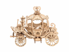 RoboTime dřevěné 3D puzzle Pohádkový kočár