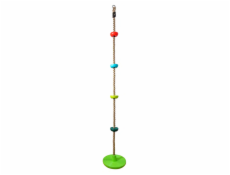 2Kids Toys Dětské šplhací lano s disky barevné