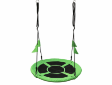 2Kids Toys Houpačka Čapí hnízdo s vlajkami zelené