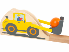 small foot Kuličková dráha stavební stroje 10 dílů