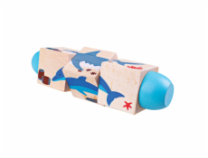 Bigjigs Toys Motorický válec život v moři